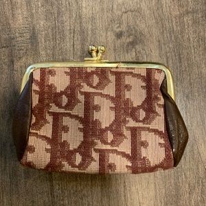 Vintage Christian Dior coin purse